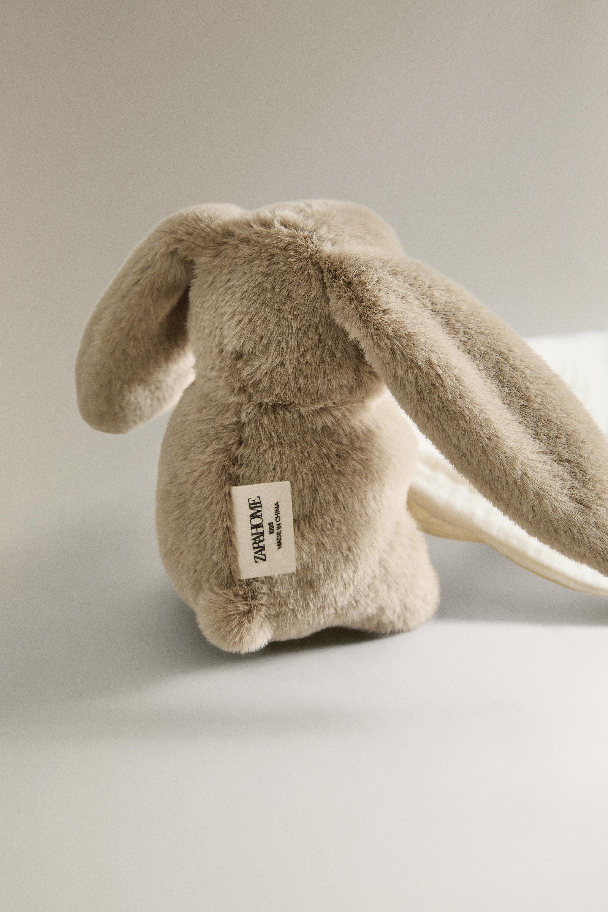Zara KIDS' RABBIT BLANKET TOY — фото 4
