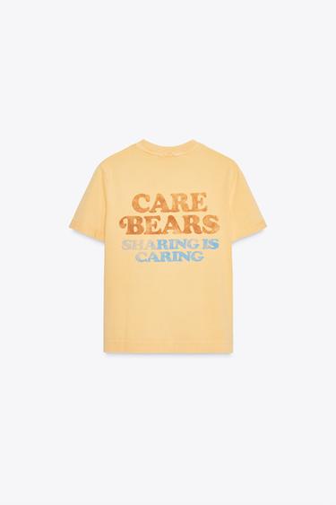 CARE BEARS™ FADED-EFFECT T-SHIRT - Yellow by Zara