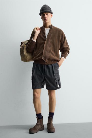 BOTTES CHELSEA EN CUIR X SR_A - Gris de Zara - Image 1