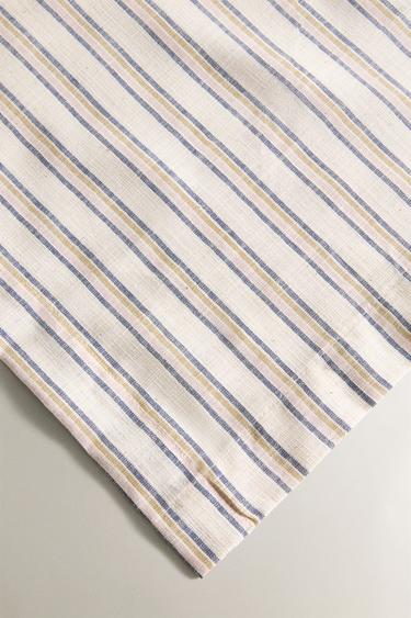 DYED THREAD STRIPED TABLECLOTH - Blue by Zara - Image 2