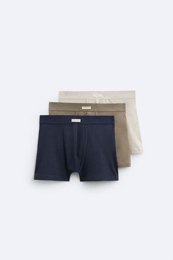 BÓXER SOFT PACK 3 varios ZARA Chile