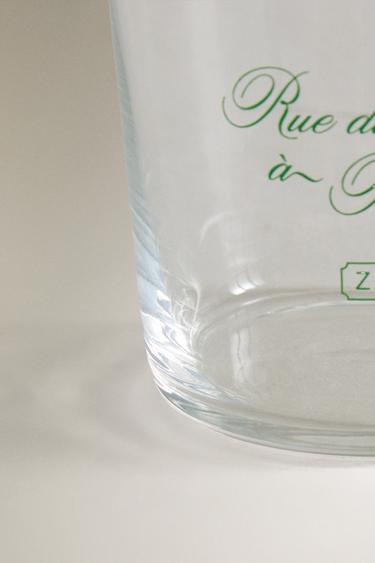 VERRE EN VERRE RECYCLABLE RUE DU BAC - 990 de Zara - Image 4