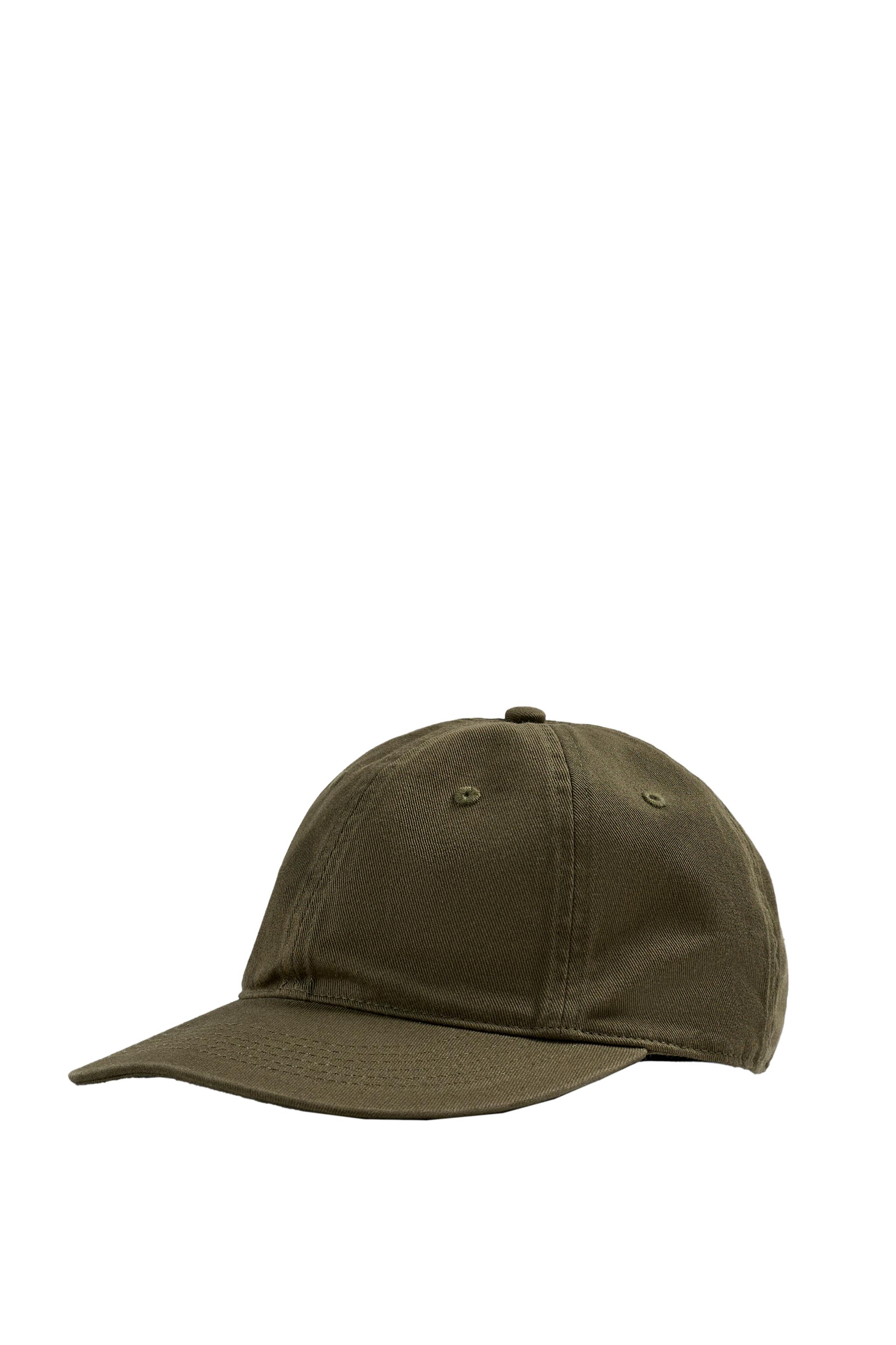 AARON LEVINE X ZARA COTTON CAP - Navy blue | ZARA United States