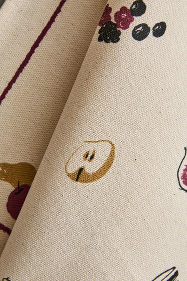 PACK OF JAM TEA TOWEL (PACK OF 2) - Brown by Zara - Image 3