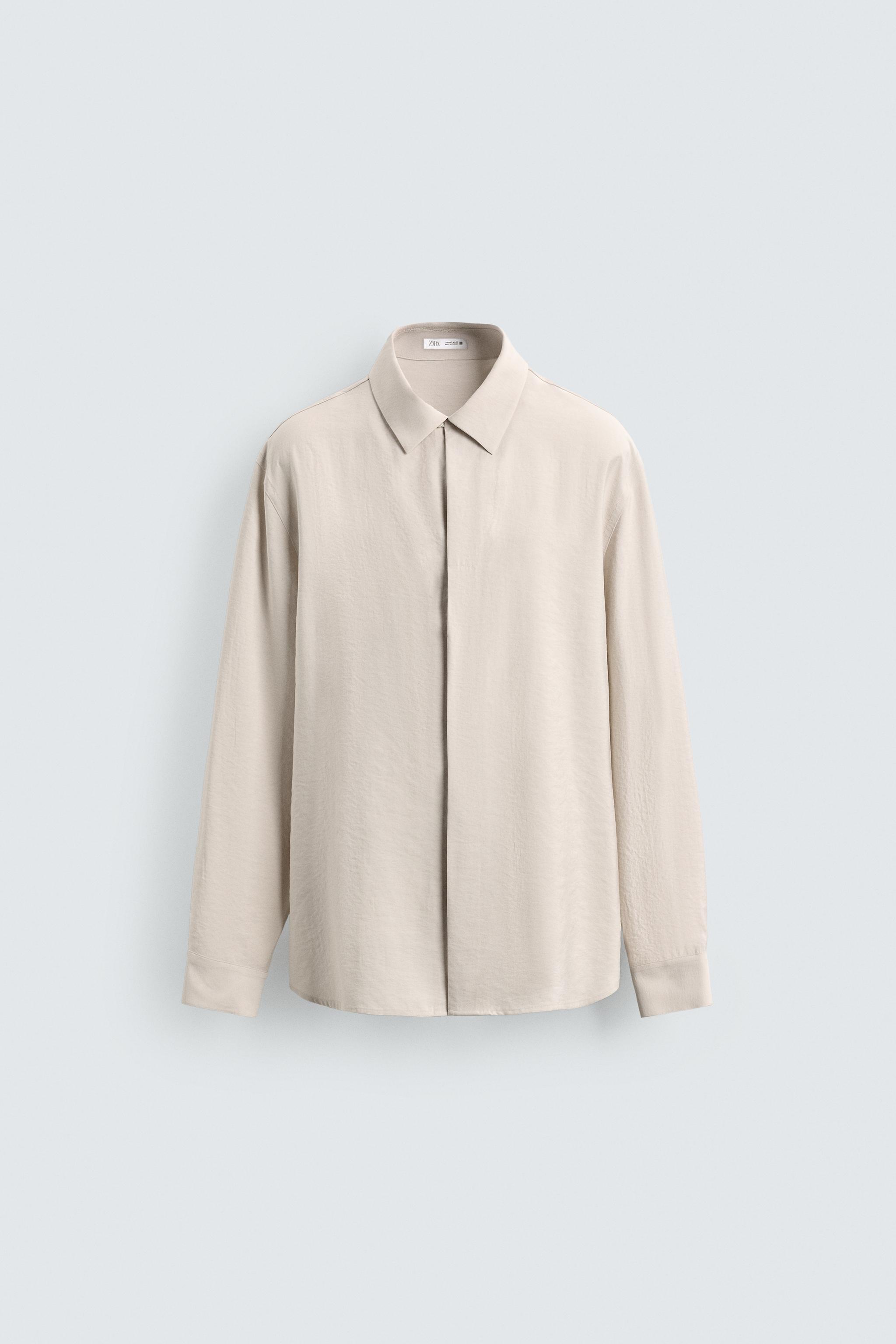 FLOWY MODAL BLEND SHIRT
