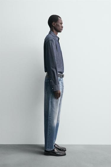 JEAN STRAIGHT ANKLE FIT - Bleu moyen de Zara - Image 3