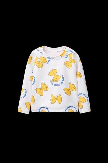 Zara 2-6 YEARS/ PRINTED RASH GUARD - Sand - Image 0