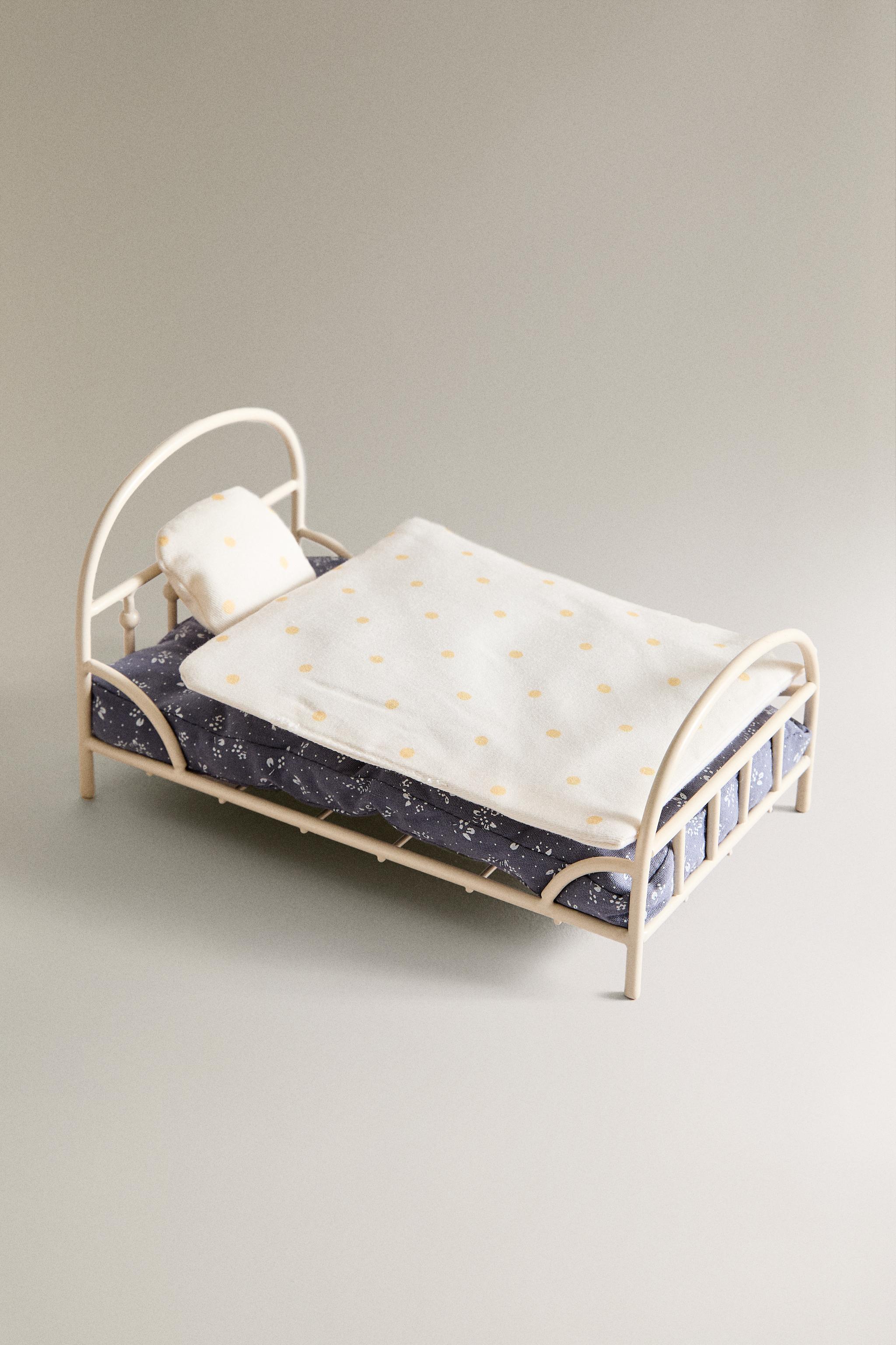 KIDS' DOLL HOUSE BEDROOM TOY SET — Multicoloured