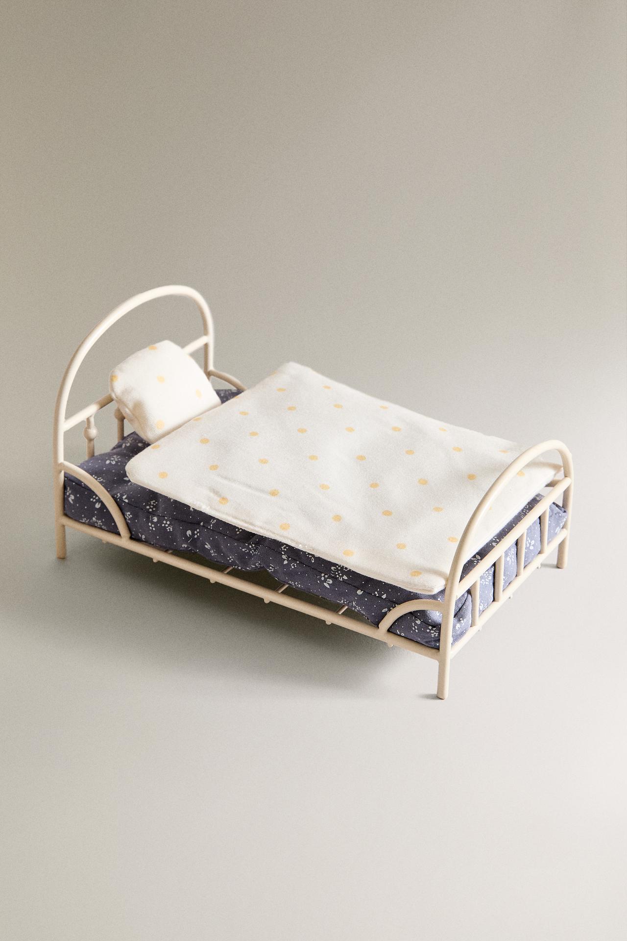 KIDS' DOLL HOUSE BEDROOM TOY SET — Multicoloured