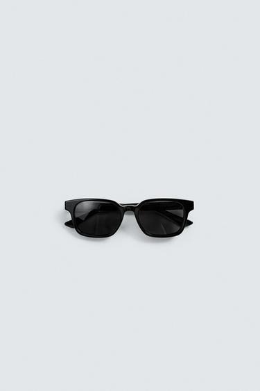 SQUARE LIMITED EDITION SUNGLASSES - Black by Zara