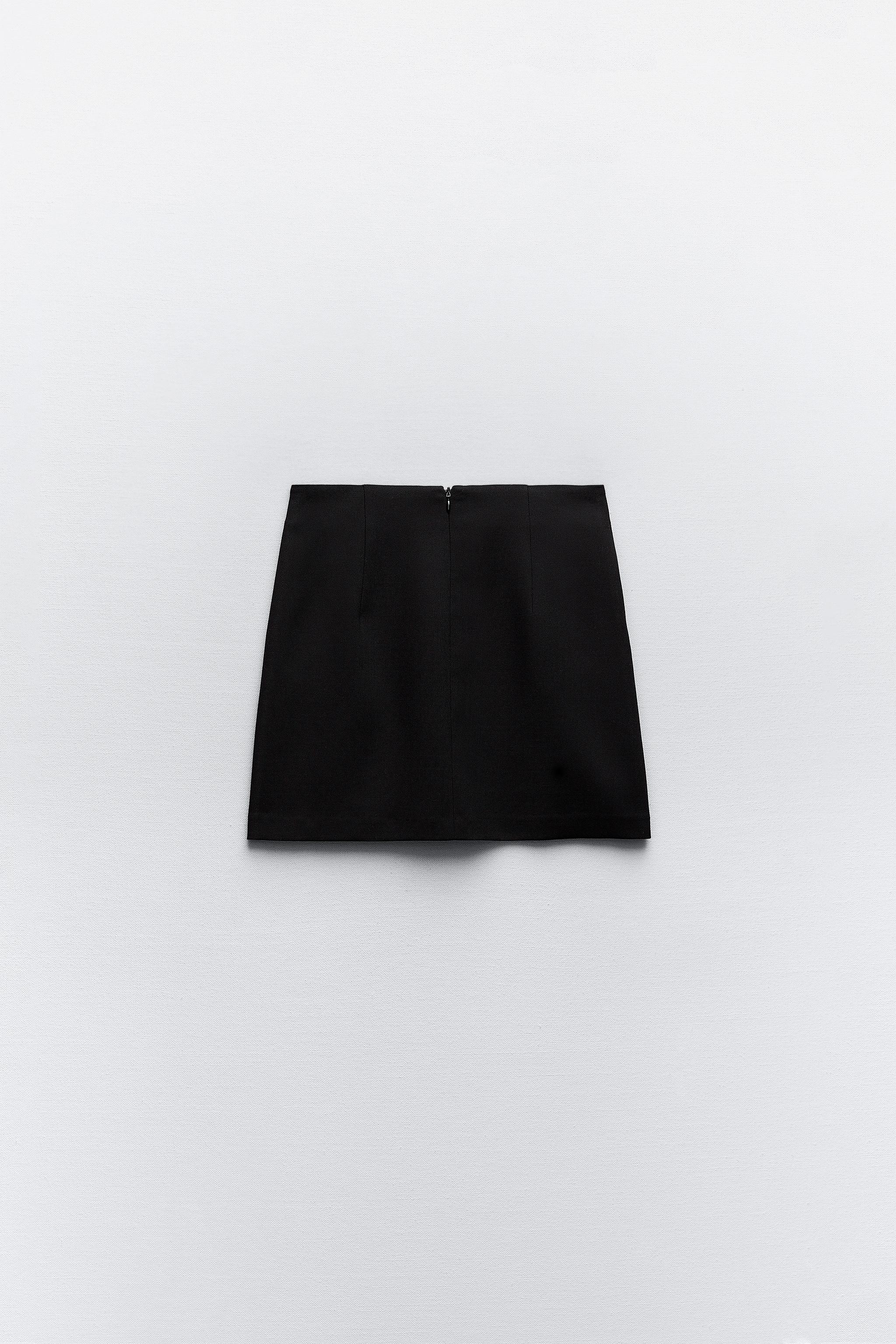 Black short skirt zara sale