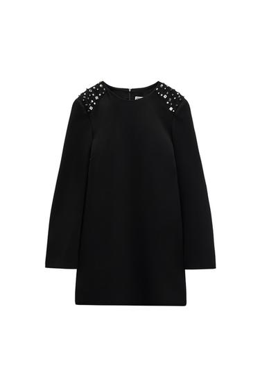 STUDDED SHORT DRESS