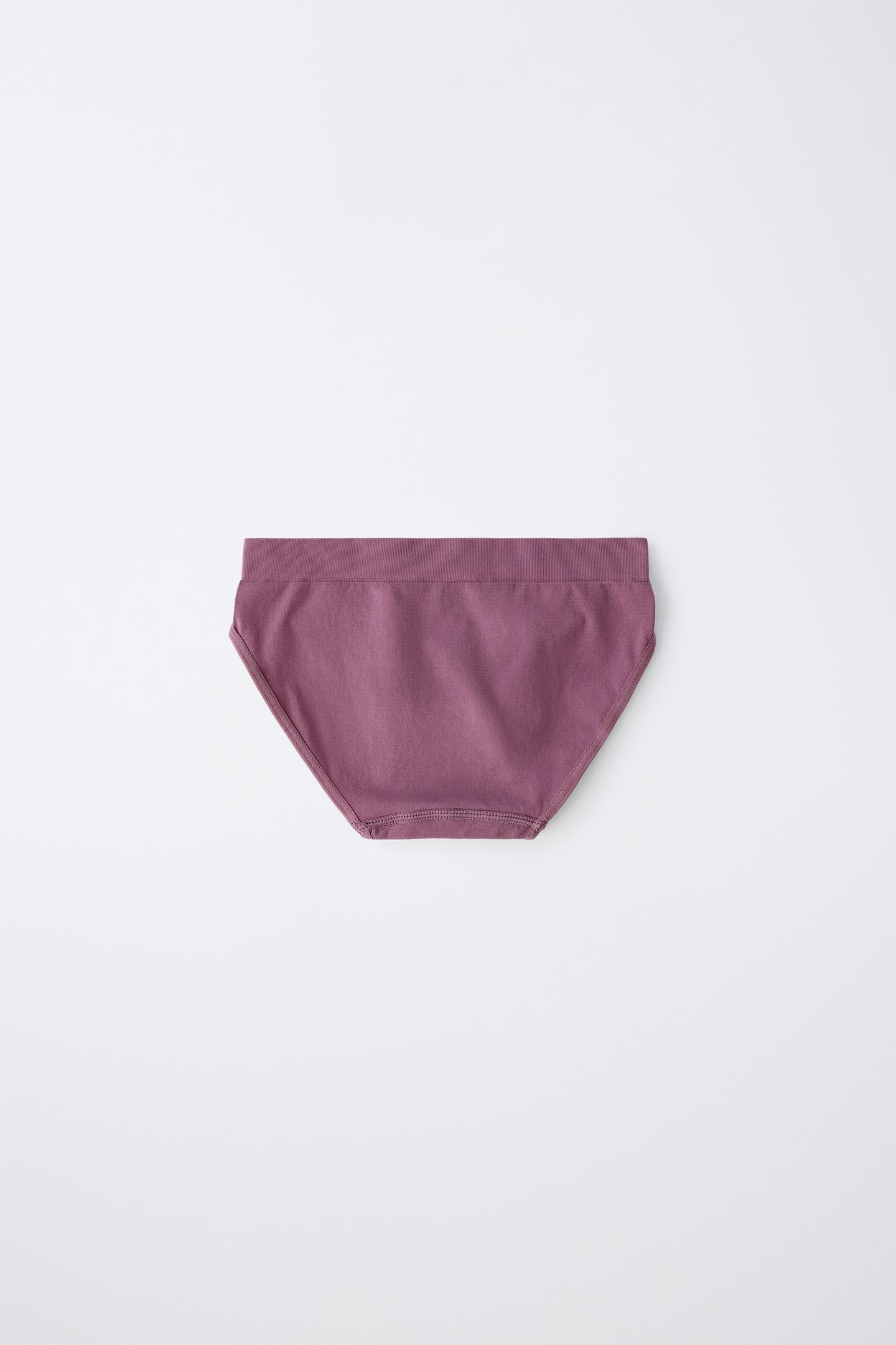 Трусы для детей, без швов, 3 шт. — Zara, цвет: Разноцветный — фото 4