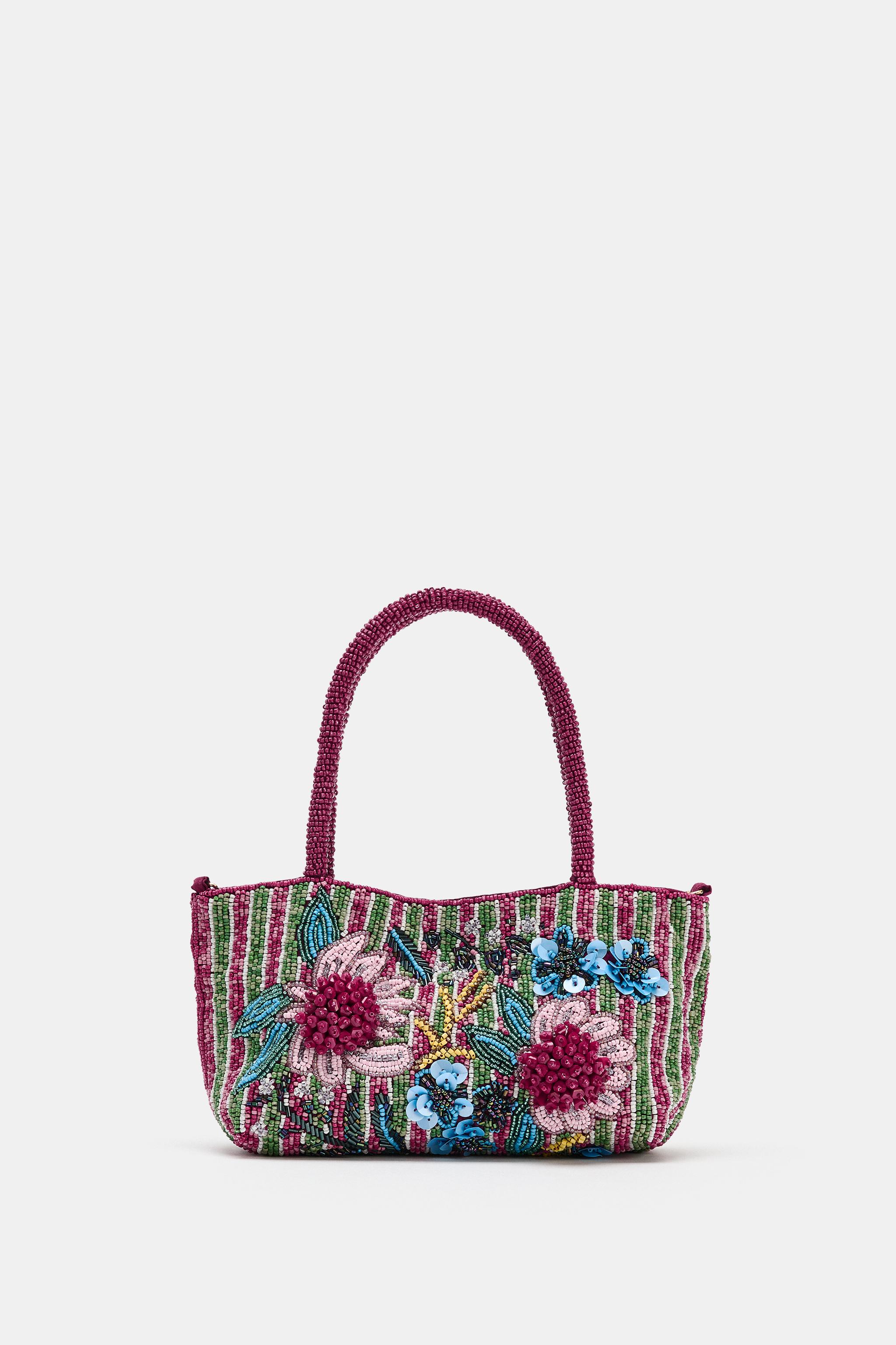 Женские сумки Zara BEADED MINI — фото 3