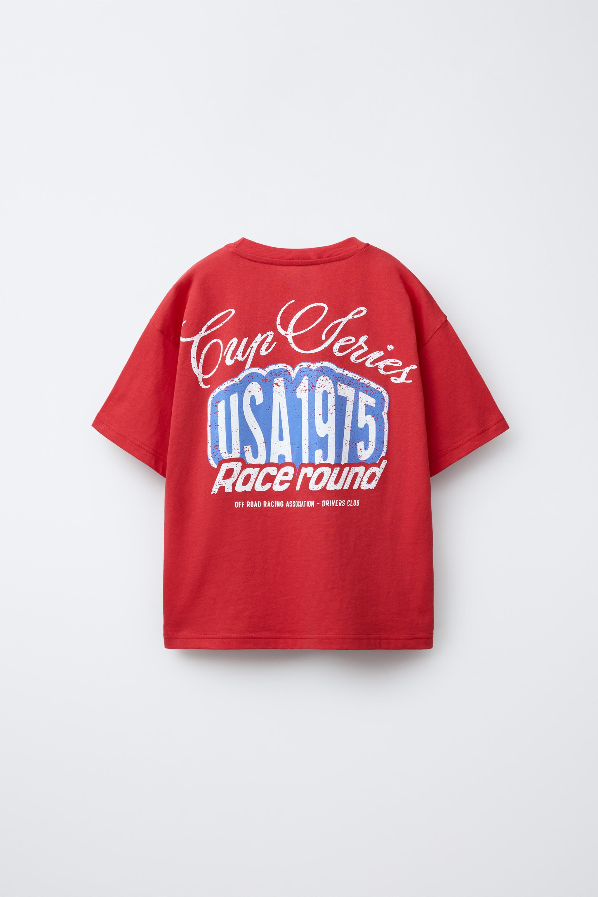 ★ドイツ発*ZARA*新作*SLOGANラグランTシャツ/RH★ RH ZARA(ザラ) メンズ - 海外通販のBUYMA