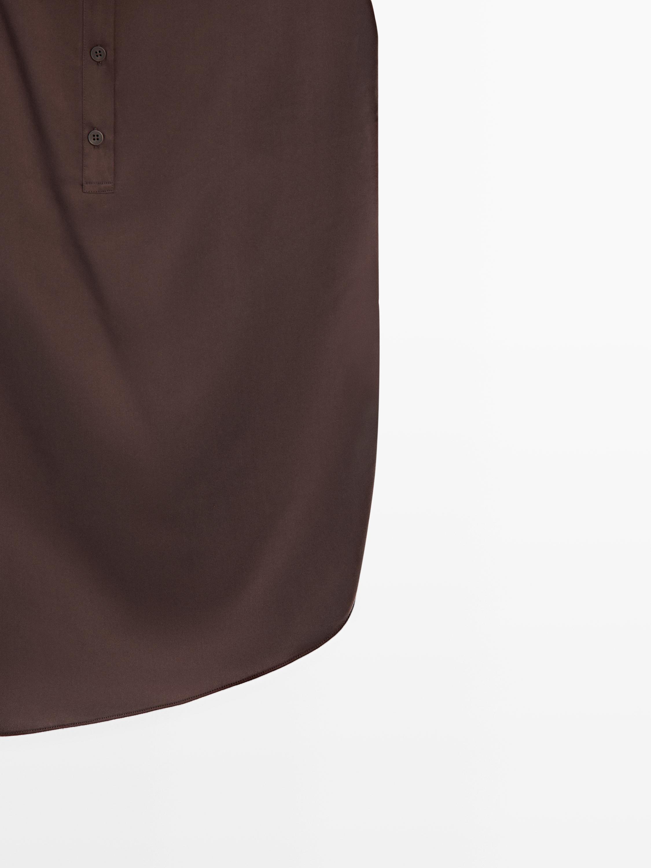 Asymmetric draped top