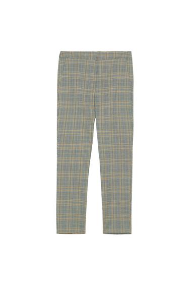 PRINTED PANTS WITH TIE