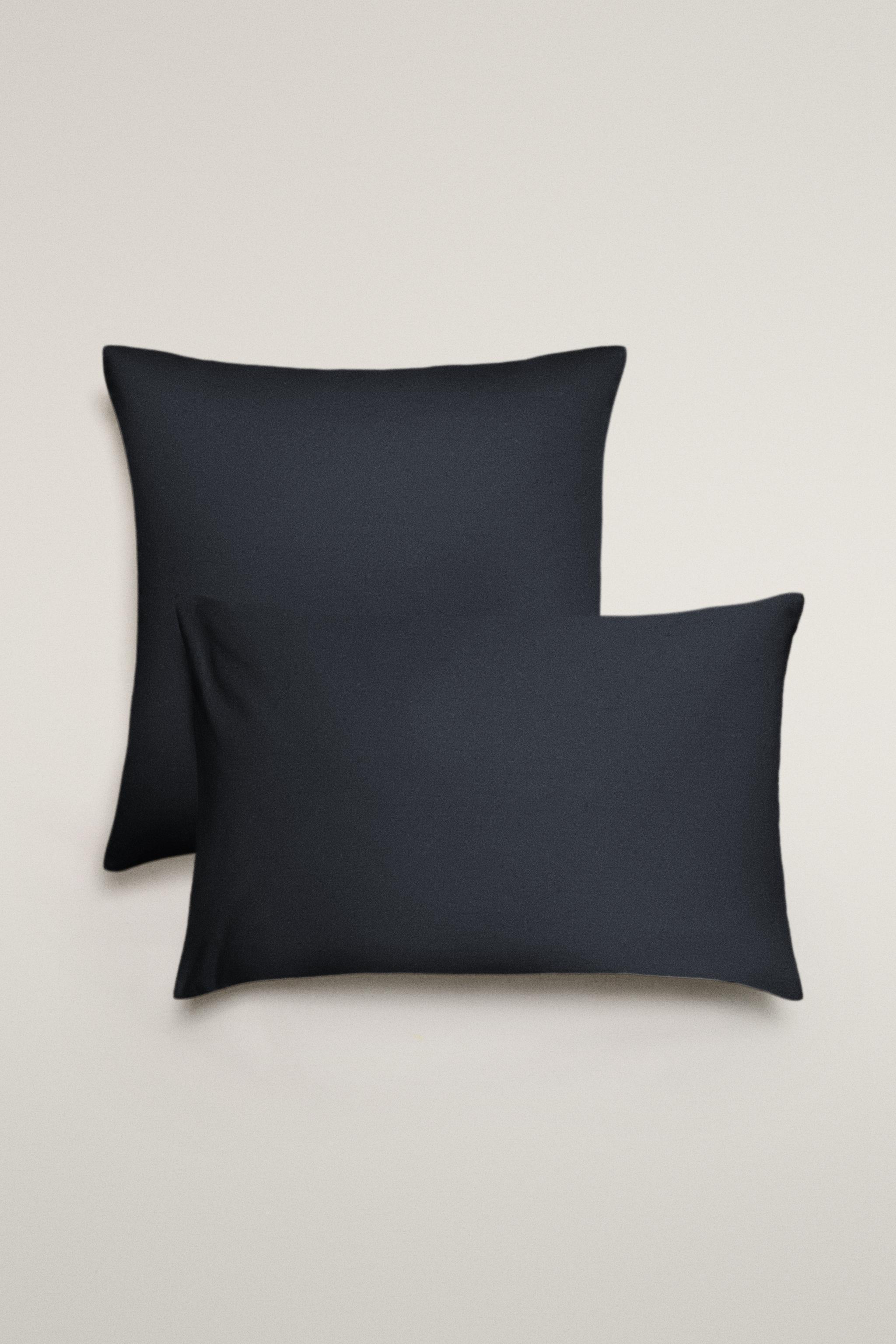 SATEEN PILLOWCASE (1000 THREAD COUNT) — Dark navy