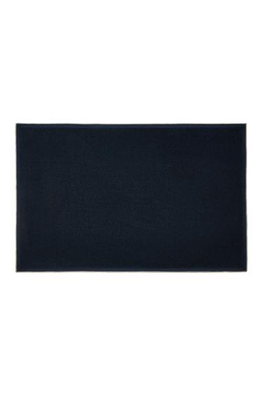 سجادة حمام بغرزة راجعة ملونة - بحري الخاص بـ Zara