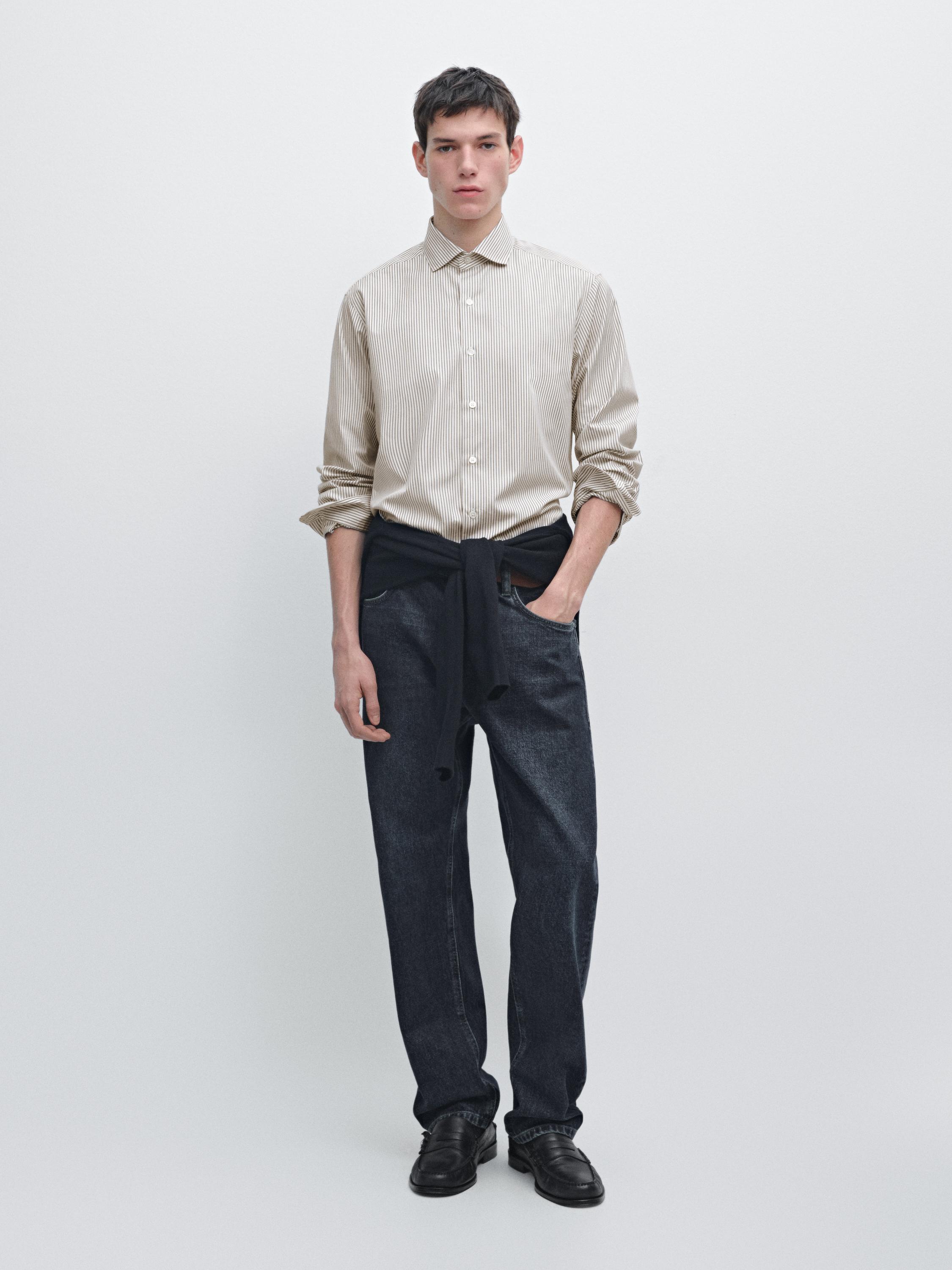Chemise popeline coton