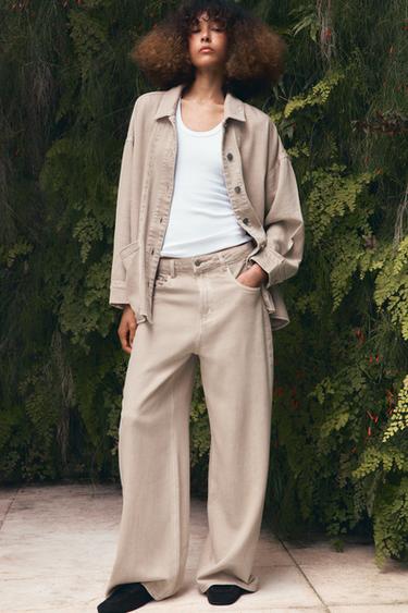 SOBRECAMISA BOLSILLOS ZW COLLECTION - Beige de Zara