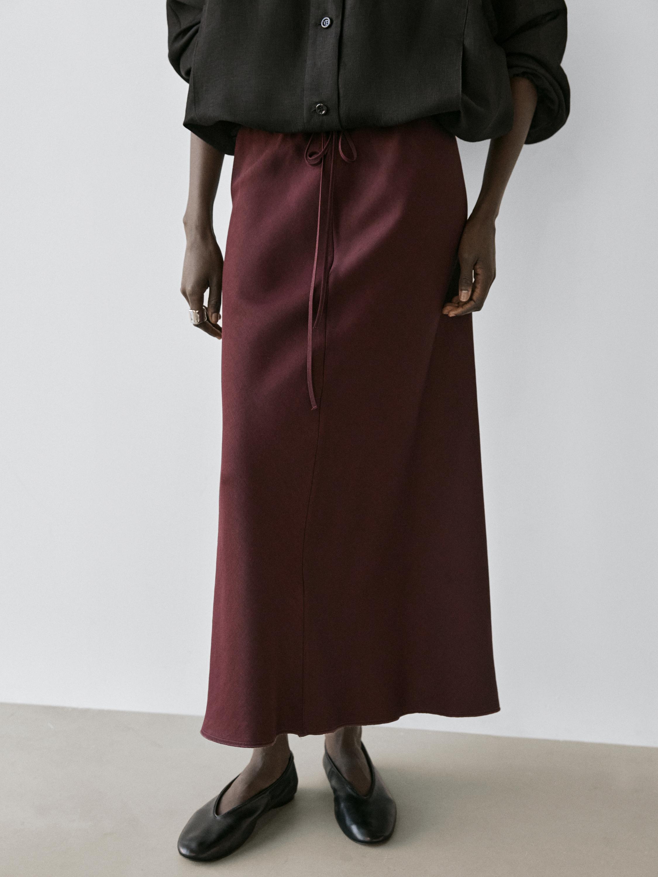 Pareo midi skirt