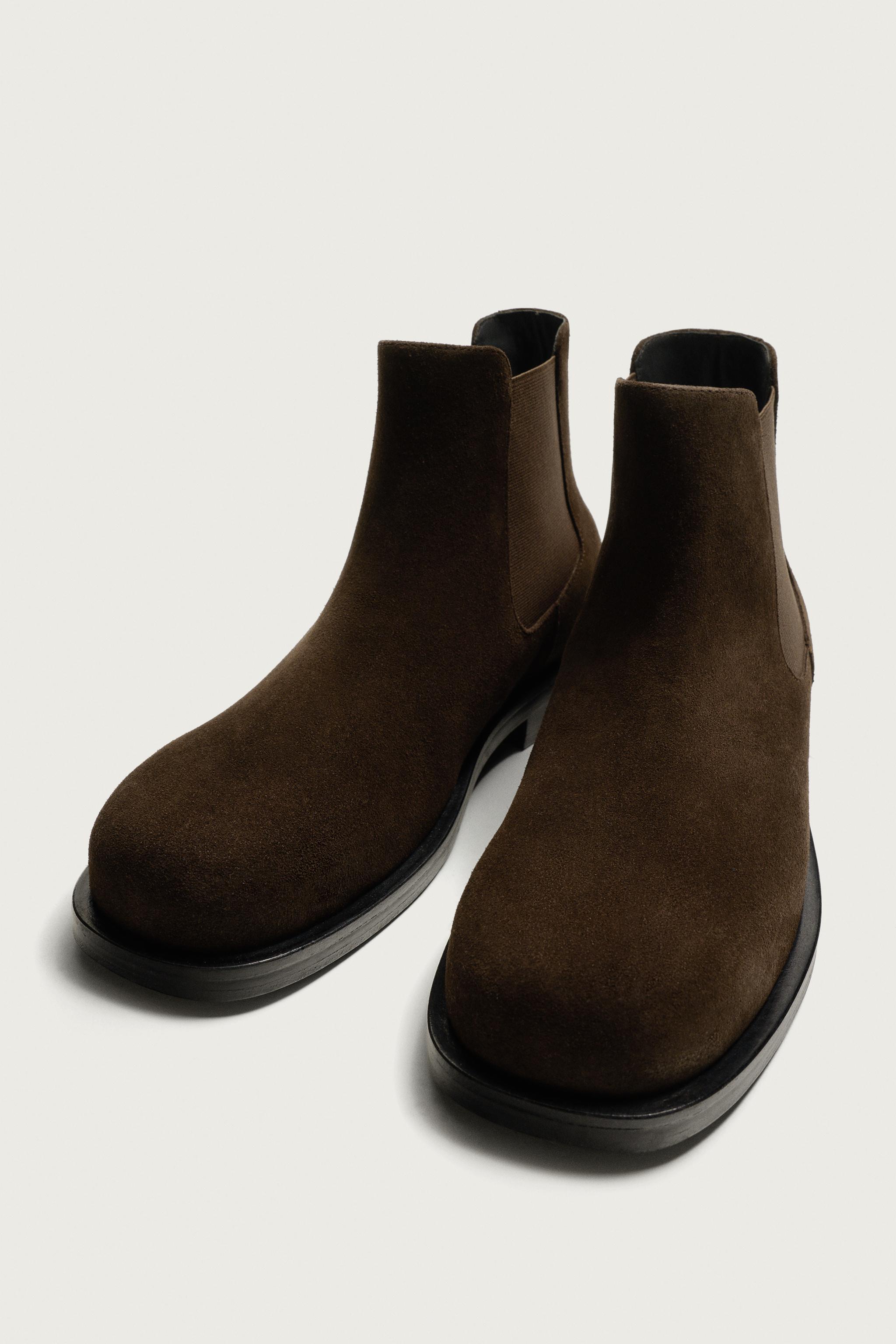 BOTTINES EN CUIR