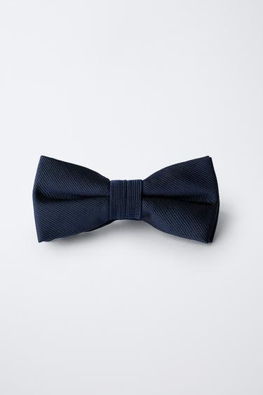 PLAIN BOW TIE - Blue by Zara - Image 2