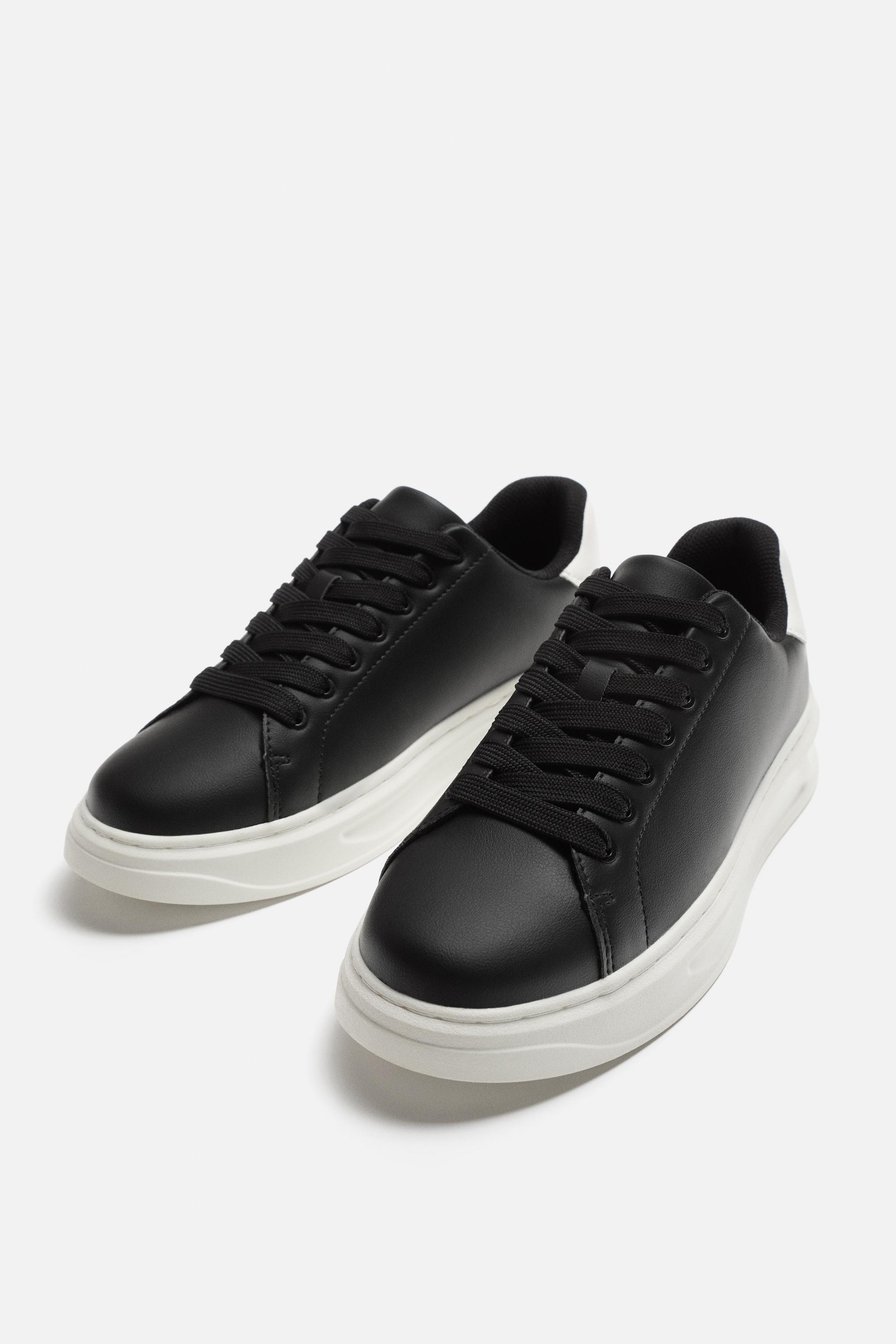 Zara Hombre Rebajas Zapatos Zapatillas Blancas Rebajas Zara Hombre