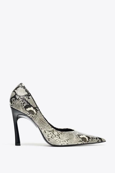 PUMPS MET DIERENPRINT - Slang van Zara