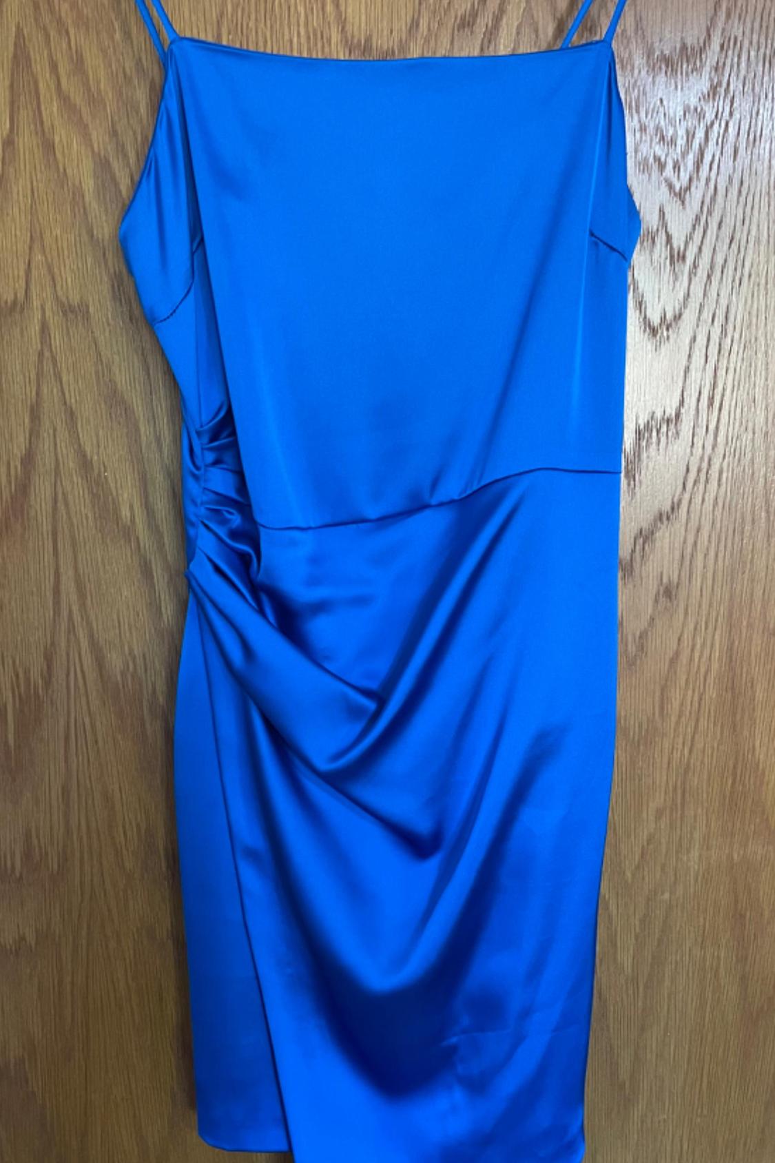 MINI DRESS WITH GATHERING - Image 3