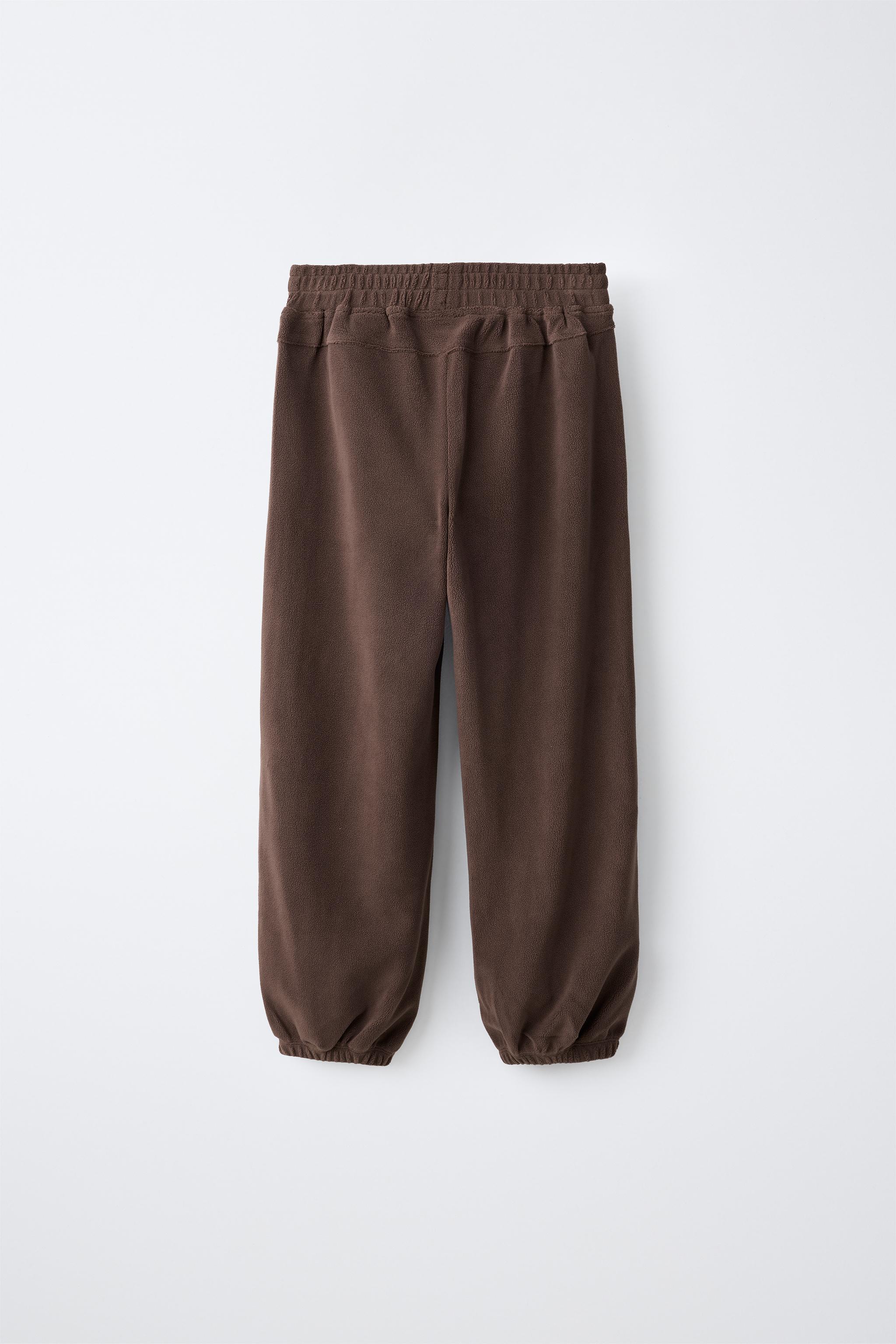 PANTALON POLAIRE LISERÉ CONTRASTE