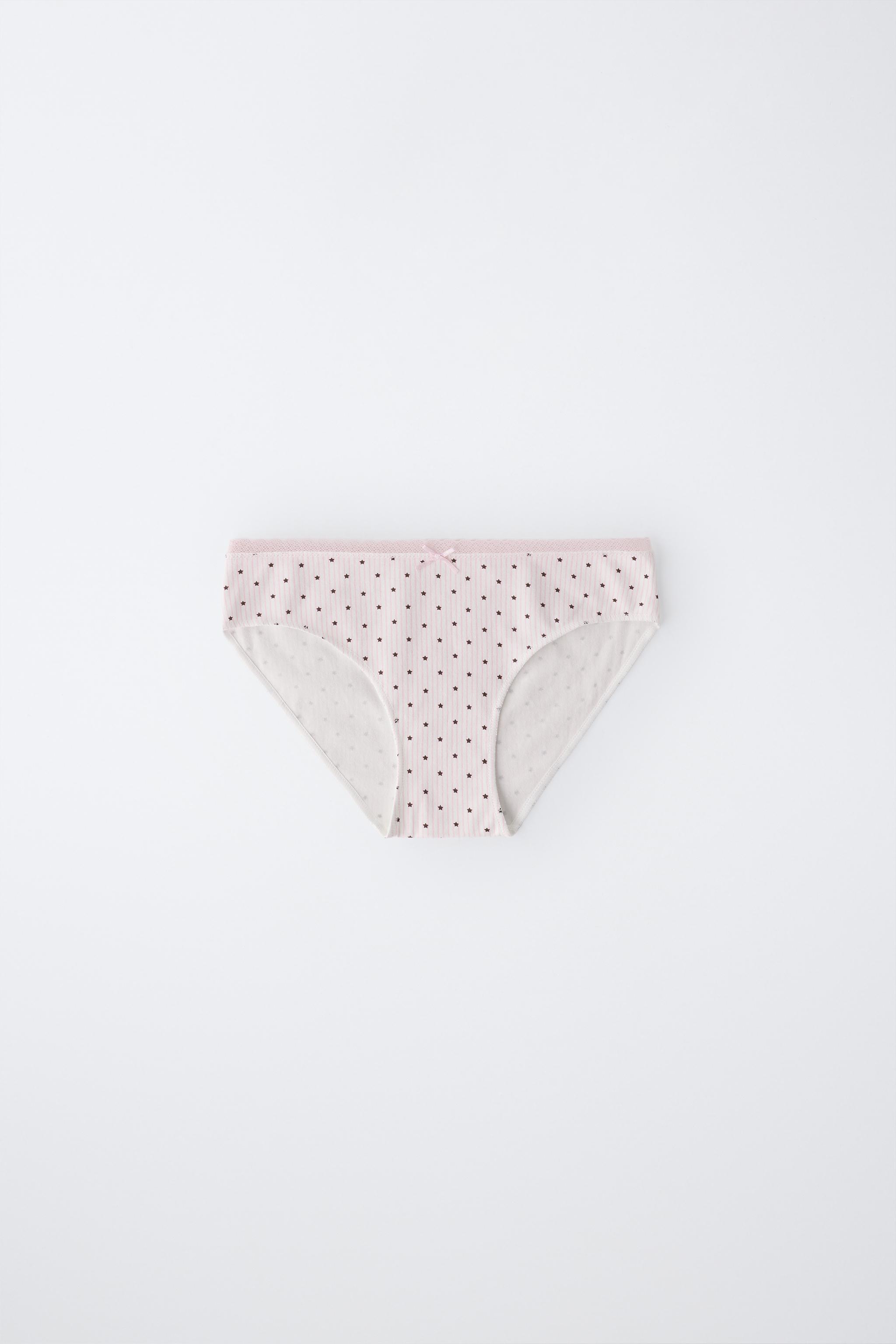 AGES 6-14 / 6-PACK STAR PRINT BRIEFS