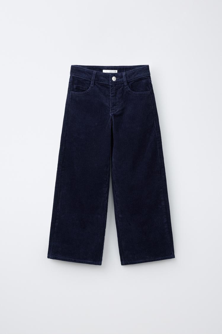 Pantalon wide leg pana estrellas
