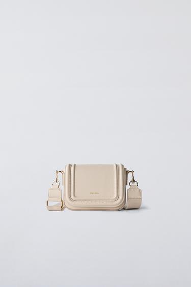 BANDOLERA MINI BÁSICA - Blanco Crudo de Zara