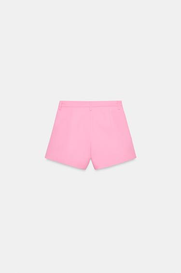 ZW COLLECTION DARTED SHORTS - Pink by Zara - Image 7
