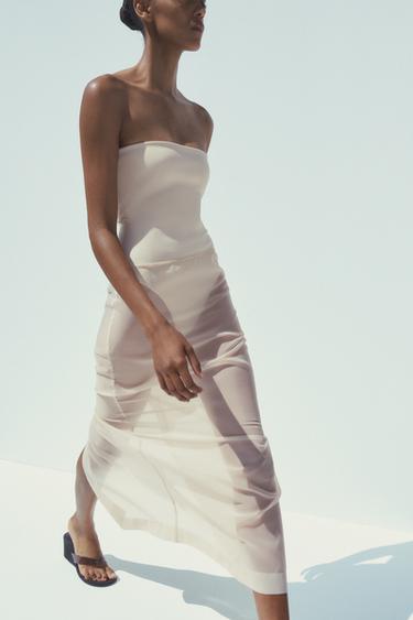 JUPE MIDI EN ORGANZA - Iceberg de Zara - Image 2