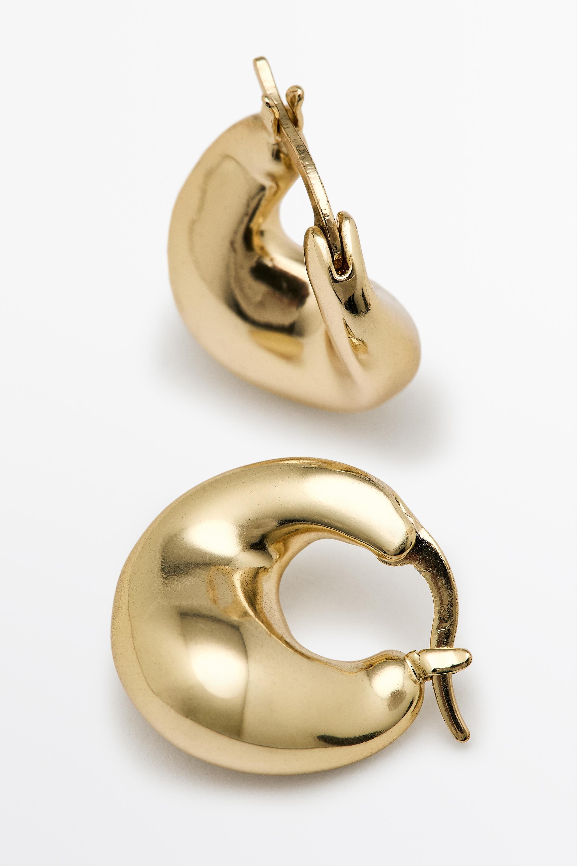 Boucles d'oreilles créoles volume