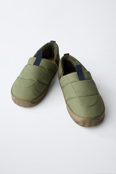 PADDED TRAINERS - Khaki Green by Zara - Image 2