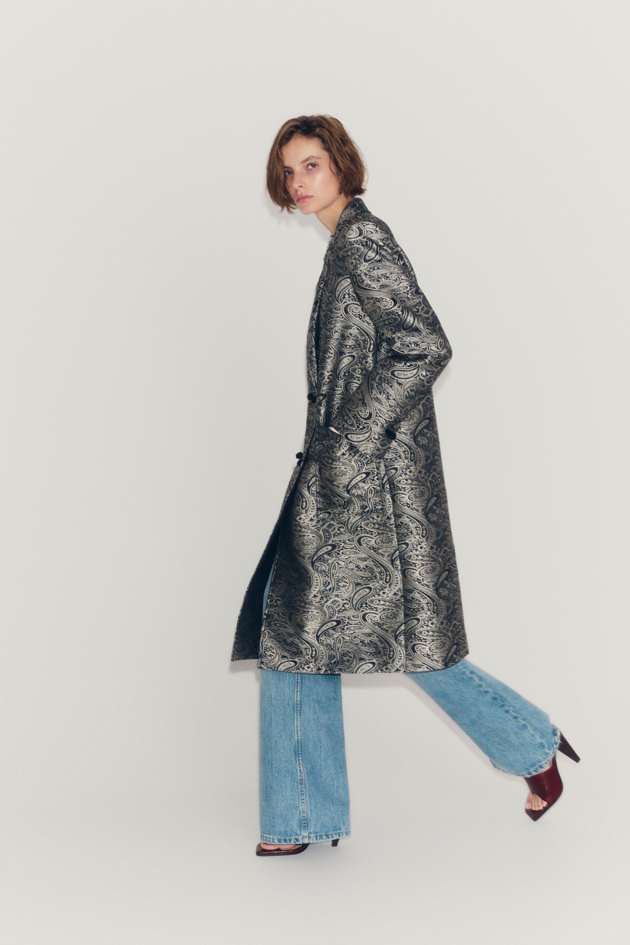 ZW COLLECTION JACQUARD COAT