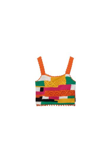 PATCHWORK CROCHET TOP - LIMITED EDITION