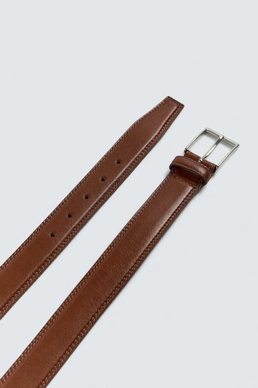 LEATHER DRESS BELT - Leather by Zara - Image 4