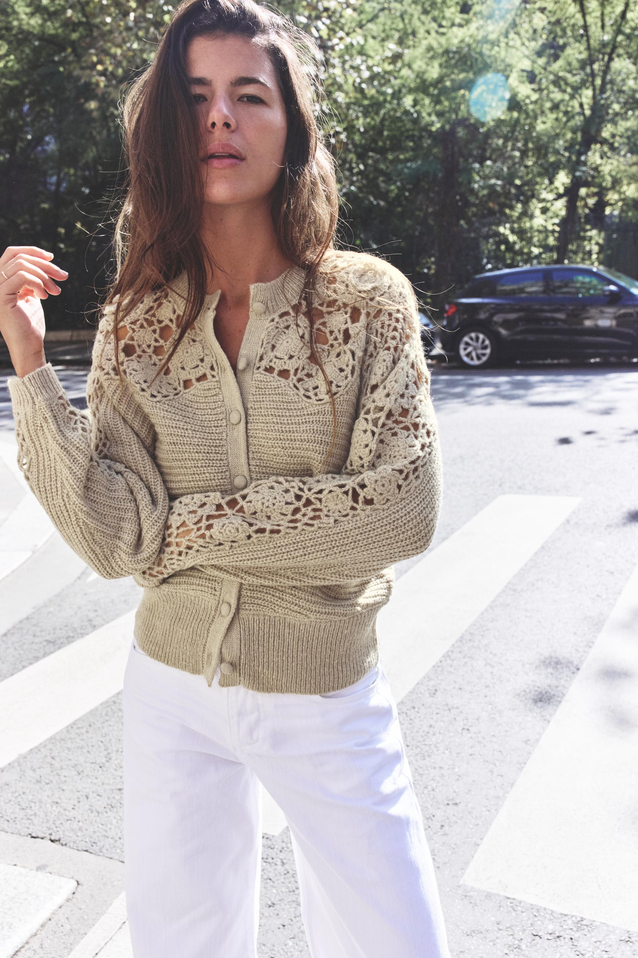 Top uncinetto zara sales