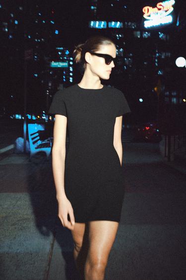ROBE COURTE ZW COLLECTION - Noir de Zara - Image 1