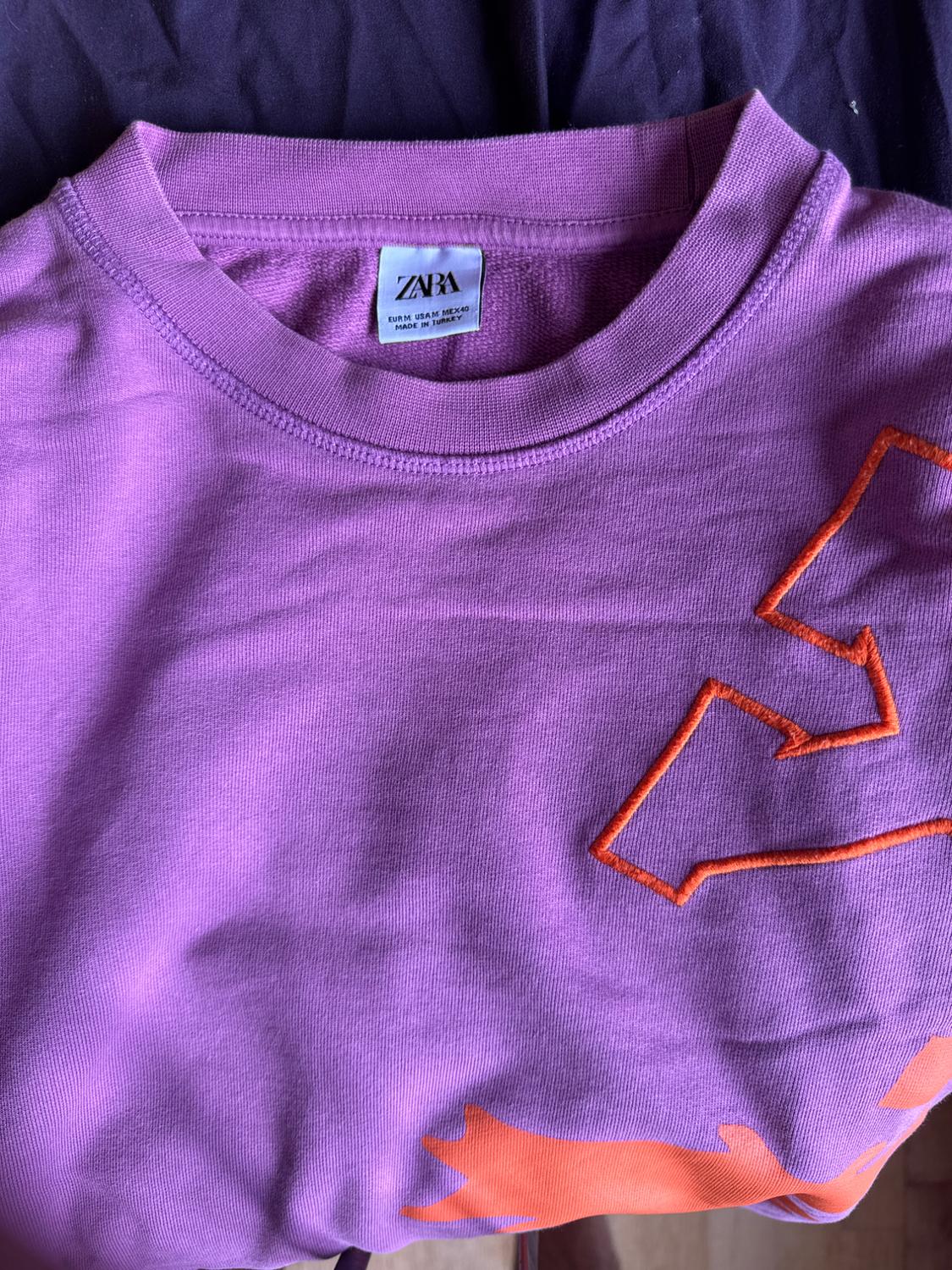 PRINTED SLOGAN SWEATSHIRT - Image 3
