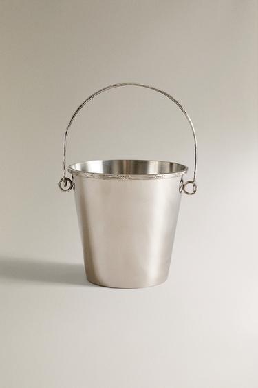 Zara STEEL ICE BUCKET - Steel - Image 0