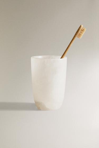 PORTE-BROSSES À DENTS ALBÂTRE - Blanc de Zara - Image 4