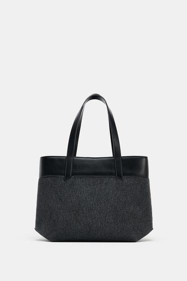 MAXI TOTE BAG - Grey by Zara