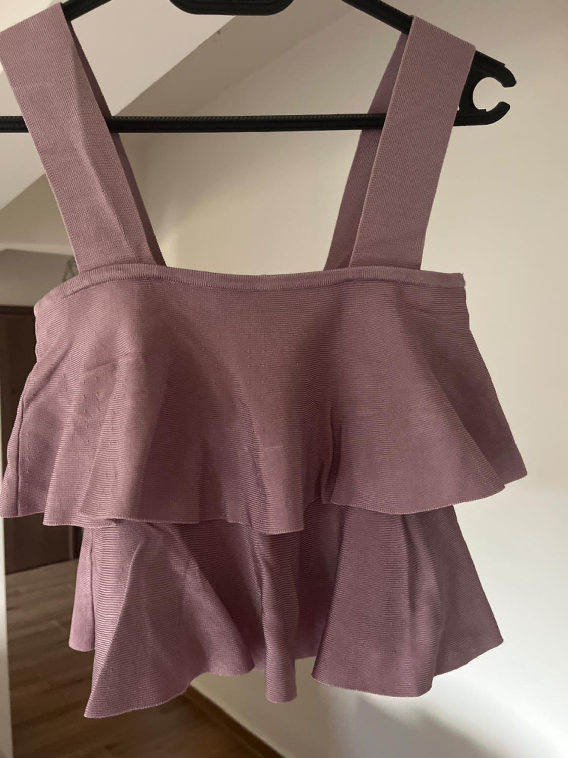 RUFFLED KNIT TOP - Image 4