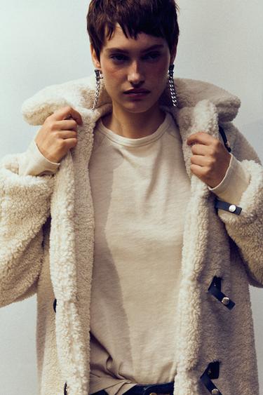 COAT - Ecru by Zara